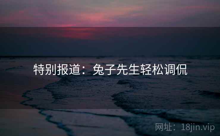 特别报道：兔子先生轻松调侃